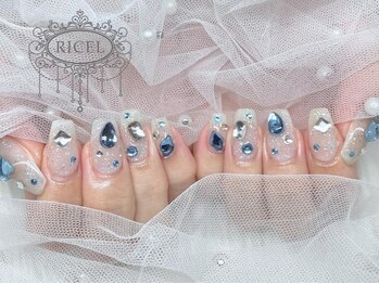 リシェル 原宿店(Ricel)/宝石ネイル♪