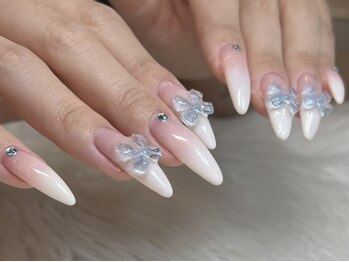 チル(chill)の写真/お爪の悩みを解消しあなたの指先を美しく演出します♪チップスカルプワンカラー/グラデーション¥12000