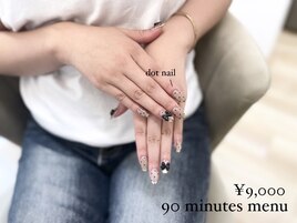 90min 持ち込みデザインネイル