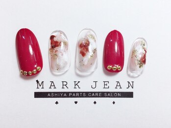 マークジーン 甲南山手(MARK JEAN)/大人塗りかけネイル
