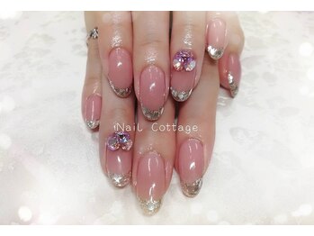 ネイルコテージ 新宿南口店(Nail cottage)/ガラスフレンチ