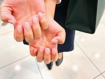 レイネイル レイアイ はません店(RAY NAIL ray eye)/細フレンチ 担当:平岡