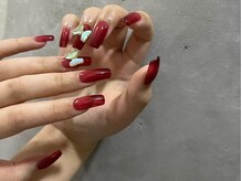 シェリーラメール 新宿店(cherie la mer)/蝶々ネイル