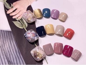 クール(Coeur)の写真/角質ケアに特化したNAIL SALON Coeurで足元からキレイに★毎月更新の大人可愛いトレンドデザインをご用意◎