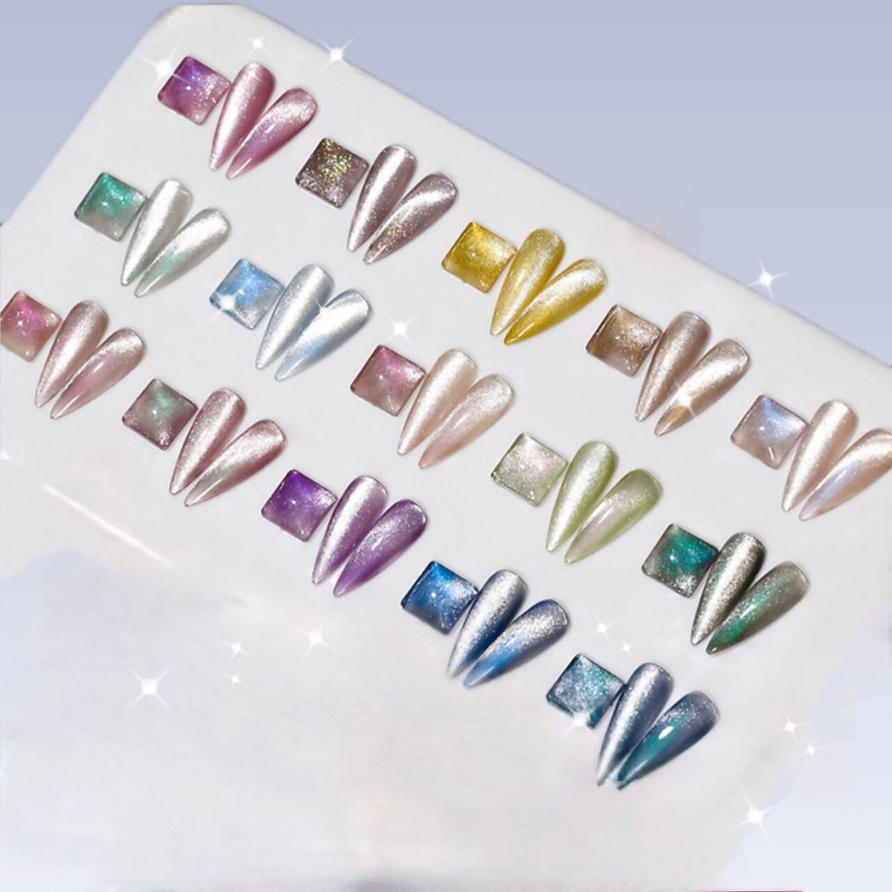 流行りのマグネットネイル☆フラッシュネイル