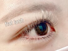 アイラッシュサロン グラン(Eye Lash Salon Glanz)の雰囲気（フラットラッシュのメニューでカラーエクステに変更可能！）