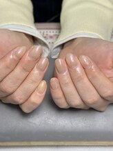 シーシー ネイル アンド アイラッシュ(CeCe Nail&eyelash)/自爪ミラーネイル