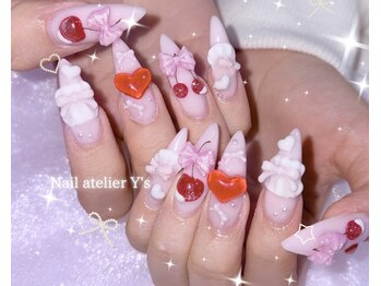 ワイズ 久屋大通(Y's)の写真/【高品質スカルプ!!】どんなお爪でもスカルプでかわいい指先を実現◆デザインスカルプは当店へお任せ★