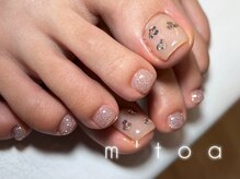 ムートア(m'toa)/フットネイル/定額デザイン