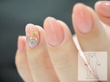 オトナネイル(otona nail)/リビングコーラルシンプルネイル