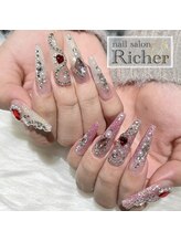 エスフィーネイルサロン リシェル(Esfy nailsalon Richer)/キラキラネイル