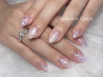 クエスト(Quest)/綺麗めネイルデザイン