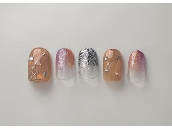 ユノ フィオーレ(Juno fiore)/蜘蛛の巣ネイル