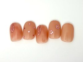 Cコース6500円ショートネイル