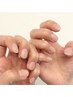 【HAND】指先から清潔感UP♪クリアネイル《クリア》¥5000