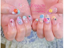 リボン(RIBBON)の雰囲気（ショートネイル×デザインやり放題コースも多数ご用意♪）