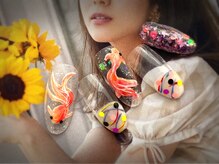 ビューティーサロン ハル(beauty salon haru)/【ピッチピッチの金魚ネイル】