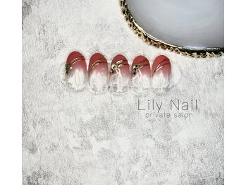 リリーネイル(Lily Nail)/カラグラ＋ミラーアート