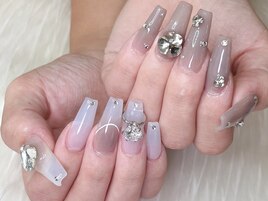★くすみちゅるんネイル★