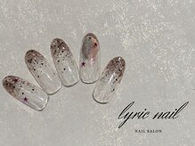 リリックネイル 本八幡店(LyricNail)/冬のシンプルデザイン