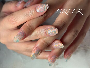 クリーク(CREEK)/オーロラフィルムスカルプ