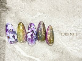 フローラルパターンデザイン