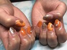 お花ネイル