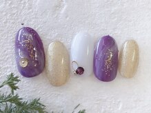 ナル バイ ネイルブレイク(Nalu by Nail Break)/ミステリアス×パープル