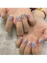 ネイルサロンファストネイルプラス 新宿店(FAST NAIL PLUS)/2025冬ネイル【雪の結晶ネイル】