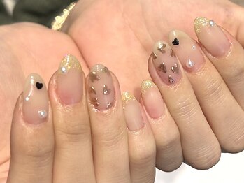 ブレスネイル(brace Nail)/バレンタインネイル