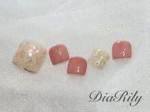 ディアリリー(Dia Rily)/5月定額フット¥9900シェルネイル