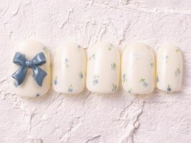 ガーリー小花柄レース￥10550