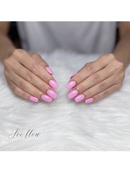 フーフロー(Fooflow)/ワンカラー×ピンク