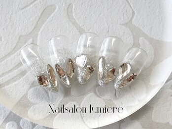 リュミエール(Lumiere)/ビジューフラッシュネイル