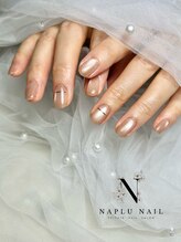 ナプラネイル(Naplu nail)/シンプル　マグネットワンカラー