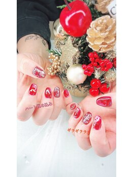 ブリスネイル(Bliss Nail)/ボルドーネイル