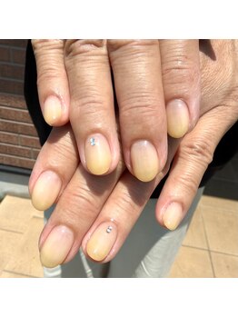 カラーネイル つくば(KOLOR nail)/イエローグラデーション