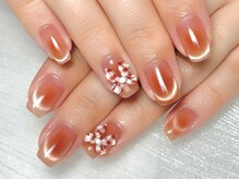ウルネイル(Uru nail)/フレンチマグ＋チークネイル