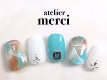 アトリエ メルシー 代々木(atelier merci)/天然石ネイル