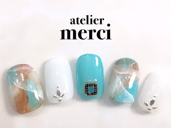 アトリエ メルシー 代々木(atelier merci)/天然石ネイル