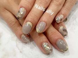 ニュアンス×グレージュ