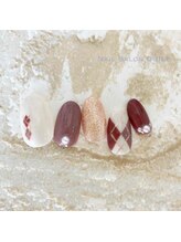 ネイルサロン クイル(QUILL)/２月くすみカラー（２）