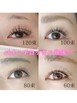 プロッソル こころ(PROSOL)/バインドロック本数比較