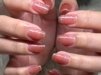 ルナ(LuNa)/ワンカラーコース/うる艶ネイル