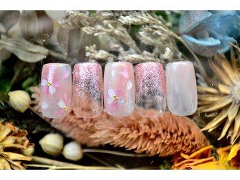 レインネイル(Rainnnail)/桜ネイル