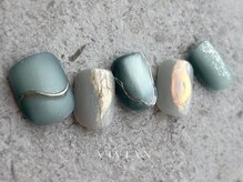 ヴィヴィアン ネイル(Vivian nail)/ミラー　マット　オーロラ