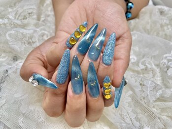 ネイルサロン ミュウ 池袋店(nailsalon Myuu)の写真/長さが欲しい方、自爪の形が気になる方にオススメ！美爪で憧れの指先に♪【ミュウ池袋店】