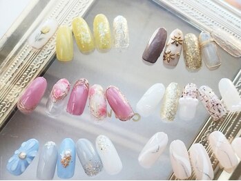 ビビサロン(bibi.salon)の写真/【ずーっと付け替えオフ無料☆】何でもArtし放題で大人気◎初心者さんも上級者さんも通い続ける人気salon♪