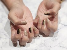 アミックスネイル(Amix nail)/個性派秋デザイン
