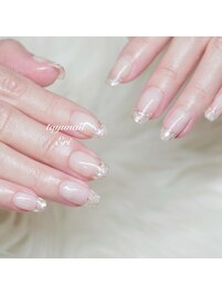 パラジェルシェルフレンチネイル